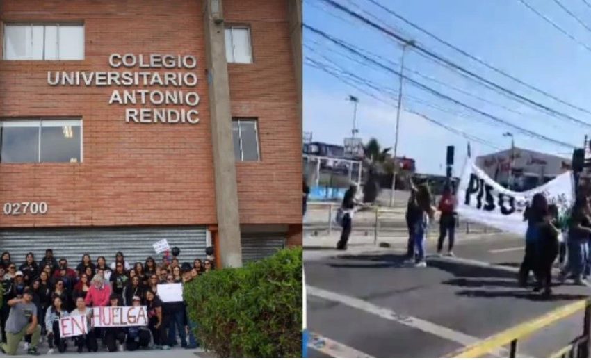  Huelga en Colegio Universitario Antonio Rendic de Antofagasta por desacuerdo en negociaciones laborales