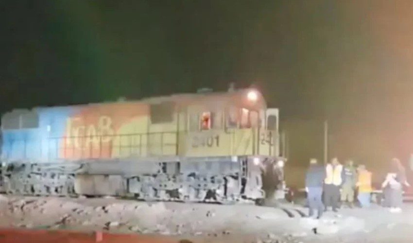  Un hombre falleció tras ser atropellado por tren en Calama