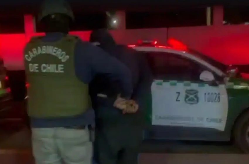  Capturan en Calama a prófugo con más de 20 detenciones previas