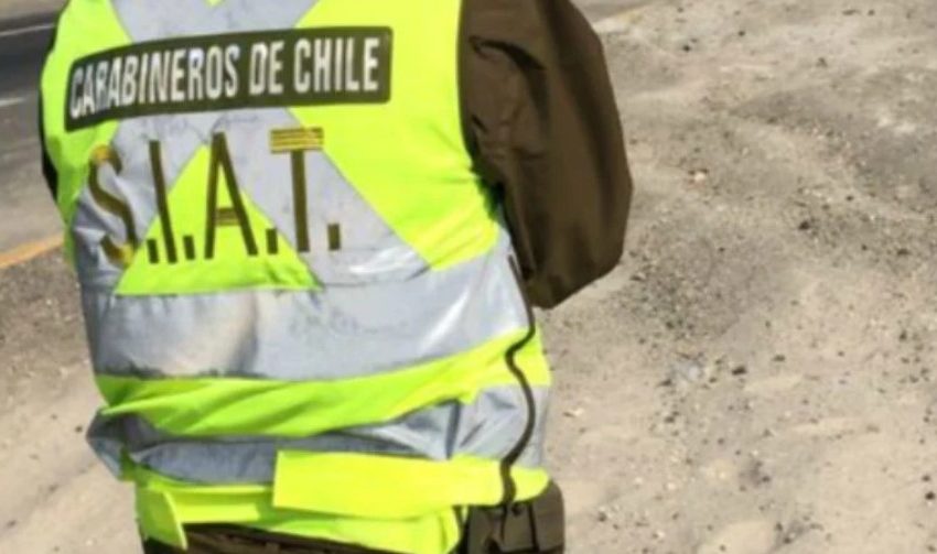 Accidente fatal en Ruta 1: Peatón fallece y vehículo vuelca en Antofagasta