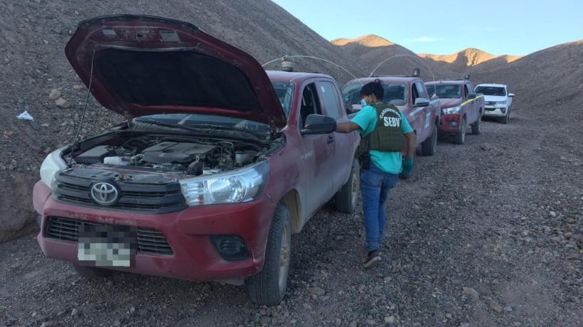  Desarticulan banda criminal transnacional dedicada al robo de vehículos en Tarapacá y Antofagasta