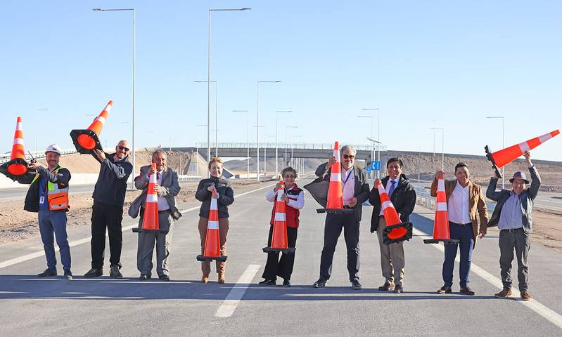  Conozca el nuevo tramo de carretera doble vía inaugurado en Región de Antofagasta