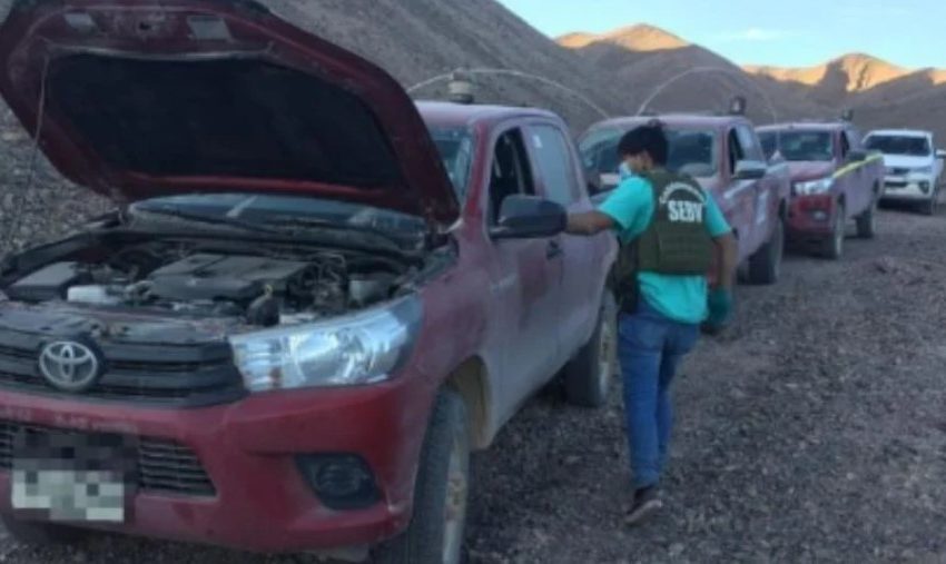  Capturan a banda dedicada al robo de camionetas en Antofagasta y Tarapacá