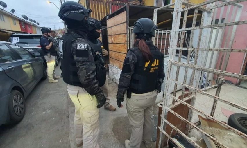  Operativo en Tocopilla: 13 domicilios allanados por venta de drogas