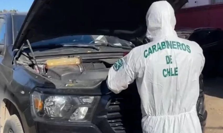  Carabineros de Antofagasta frustra intento de exportación de vehículo robado