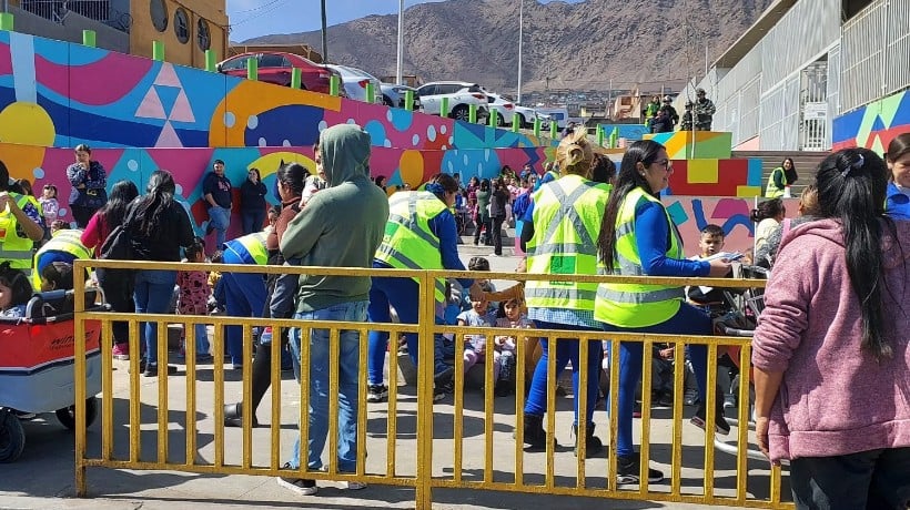  Evacuación masiva en jardín infantil de Antofagasta por posible emanación de gas