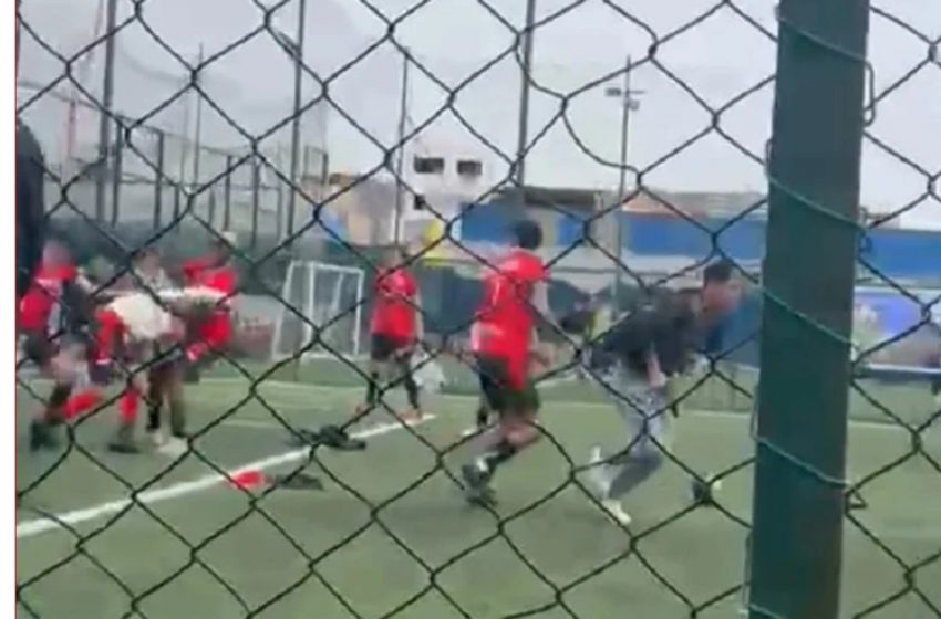  Partido de futbolito en Antofagasta termina en violenta riña con un herido por disparos