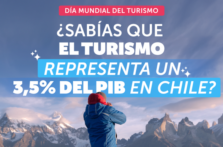  Día Mundial del Turismo: Chile marcó récord histórico este año