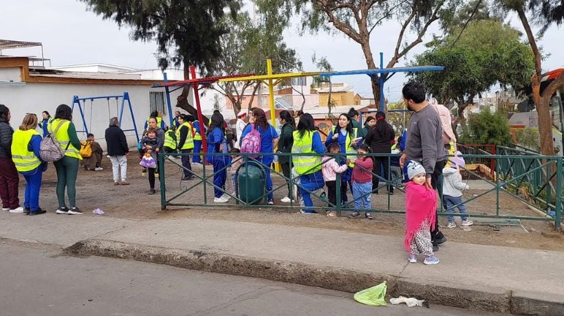  Evacúan jardín infantil en Antofagasta por presunta fuga de gas