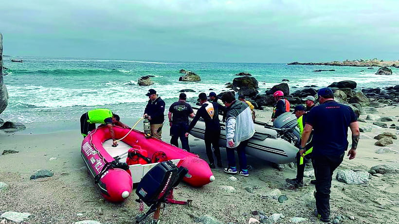  Armada continúa búsqueda del pescador desaparecido tras naufragio en Taltal