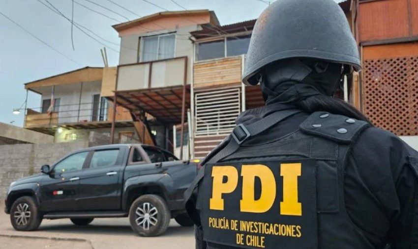  Cae banda de narcotraficantes en Antofagasta: 12 detenidos tras allanamientos simultáneos