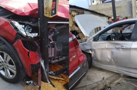 Colisión vehicular en Antofagasta deja dos personas lesionadas