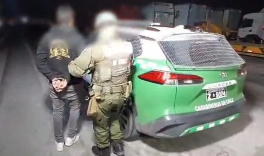  Prófugo de la justicia es detenido en control en ruta de Antofagasta mientras viajaba en bus