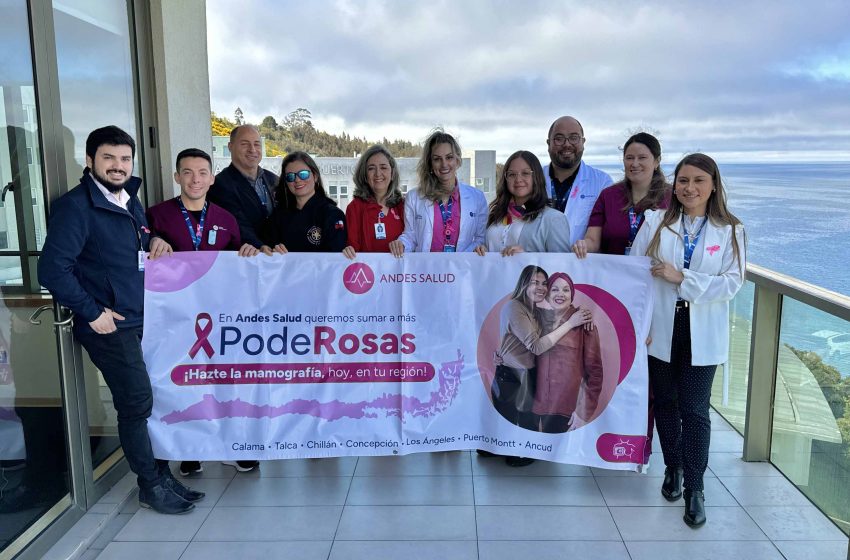  Andes Salud firma alianza con Remadoras Rosas del Bío Bío y Los Lagos para la lucha contra al cáncer de mama