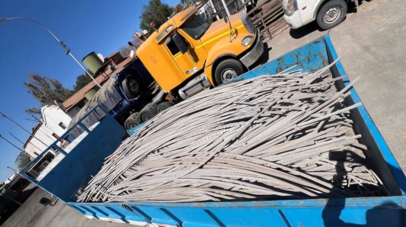  Formalizan a ocho bolivianos por robo de 6 mil kilos de cables eléctricos en Tocopilla: Quedan en prisión preventiva