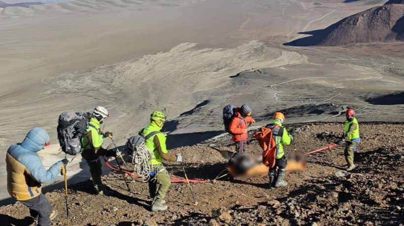  Turista alemán fallece durante ascenso al volcán Láscar en San Pedro de Atacama