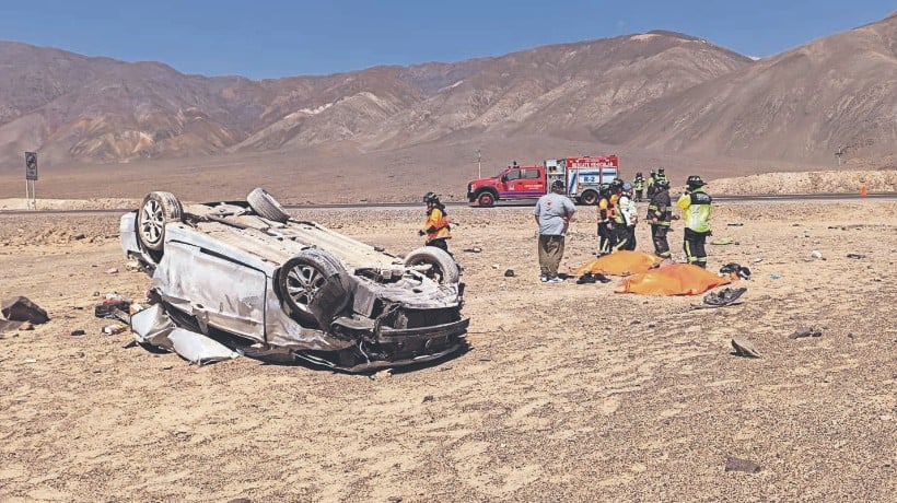  Trágico accidente en la Ruta 1 cobra la vida de dos adultos y deja a dos menores heridos