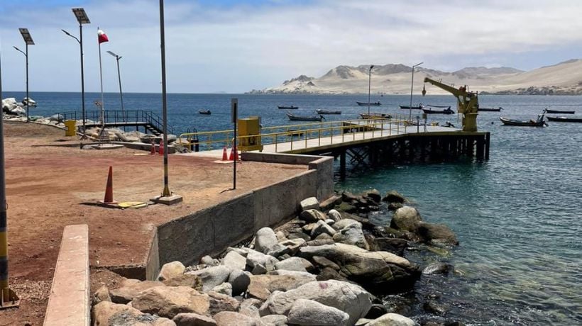  El MOP entrega obras de conservación en la Caleta Cifuncho de Taltal con una inversión de más de $1.200 millones