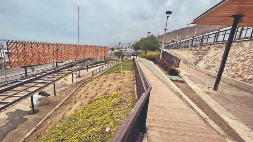  Parque René Schneider en Antofagasta se encuentra listo para su entrega final