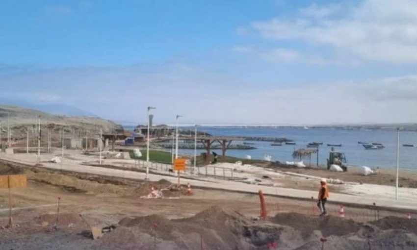  Avance del 35% en obras de Playa La Chimba proyecta transformación del sector costero de Antofagasta