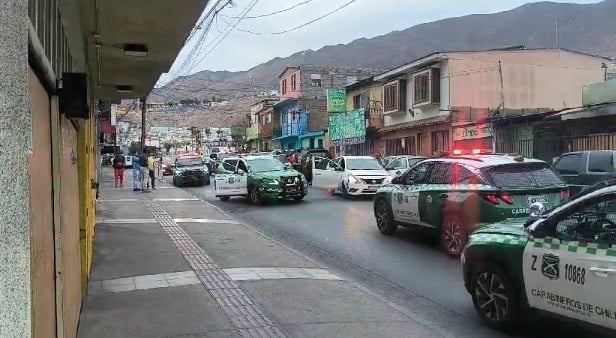  Menores detenidos en Antofagasta tras violento robo de vehículo y ataque con arma blanca