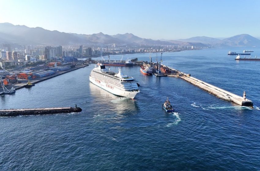  Antofagasta recibe su segundo crucero en 24 horas con destino final en Barcelona