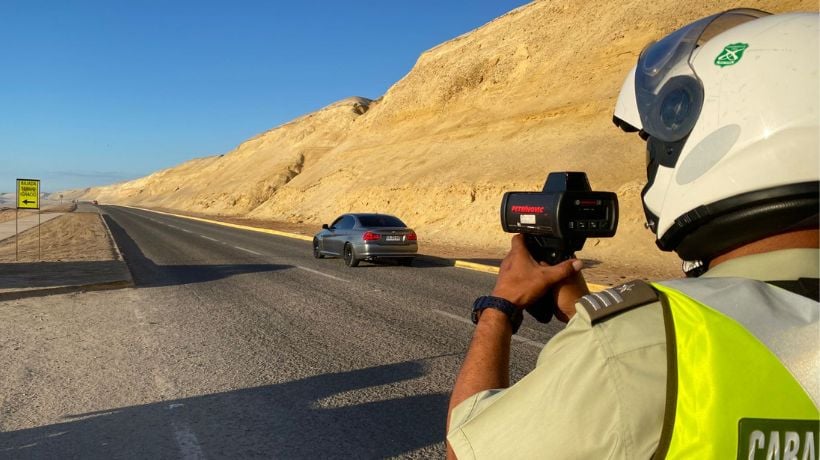  Cinco detenidos por conducción temeraria en Antofagasta