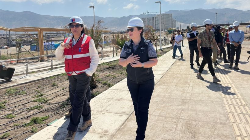  Avance del 67% en obras de Playa y Caleta La Chimba: Proyectan entrega en junio