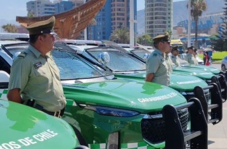 Antofagasta refuerza su seguridad con 12 nuevos vehículos para Carabineros